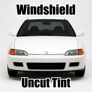Uncut Windshield Window Tint Kit for Honda Civic 4 Door 1992-1995