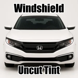 Uncut Windshield Window Tint Kit for Honda Civic 4 Door 2016-2021