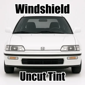 Uncut Windshield Window Tint Kit for Honda Civic Hatchback 1988-1991