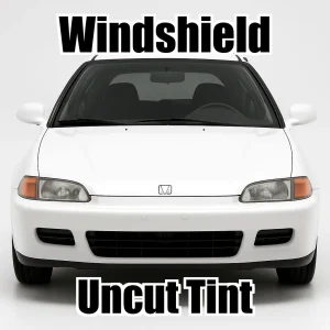Uncut Windshield Window Tint Kit for Honda Civic Hatchback 1992-1995