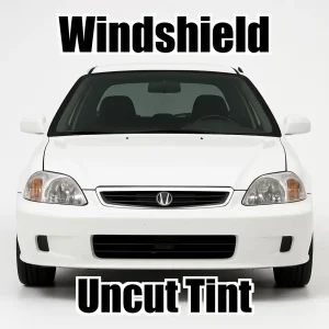 Uncut Windshield Window Tint Kit for Honda Civic Hatchback 1999-2000