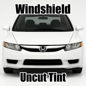 Uncut Windshield Window Tint Kit for Honda Civic Hybrid 4 Door 2006-2011