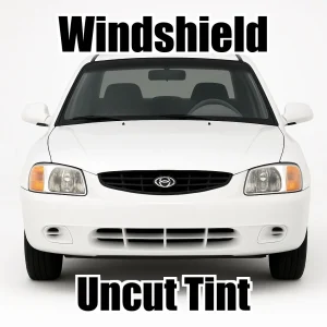 Uncut Windshield Window Tint Kit for Hyundai Accent 4 Door 2000-2005