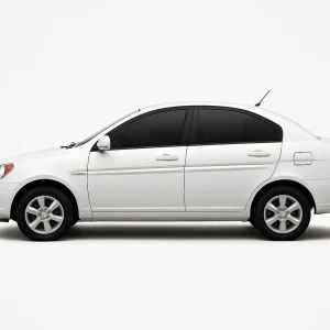 Ceramic Precut Sides Only Tint Kit for Hyundai Accent 4 Door 2006-2011