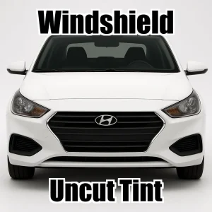 Uncut Windshield Window Tint Kit for Hyundai Accent 4 Door 2018-2022