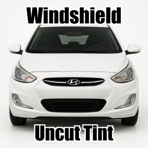 Uncut Windshield Window Tint Kit for Hyundai Accent 5 Door Hatchback 2012-2018