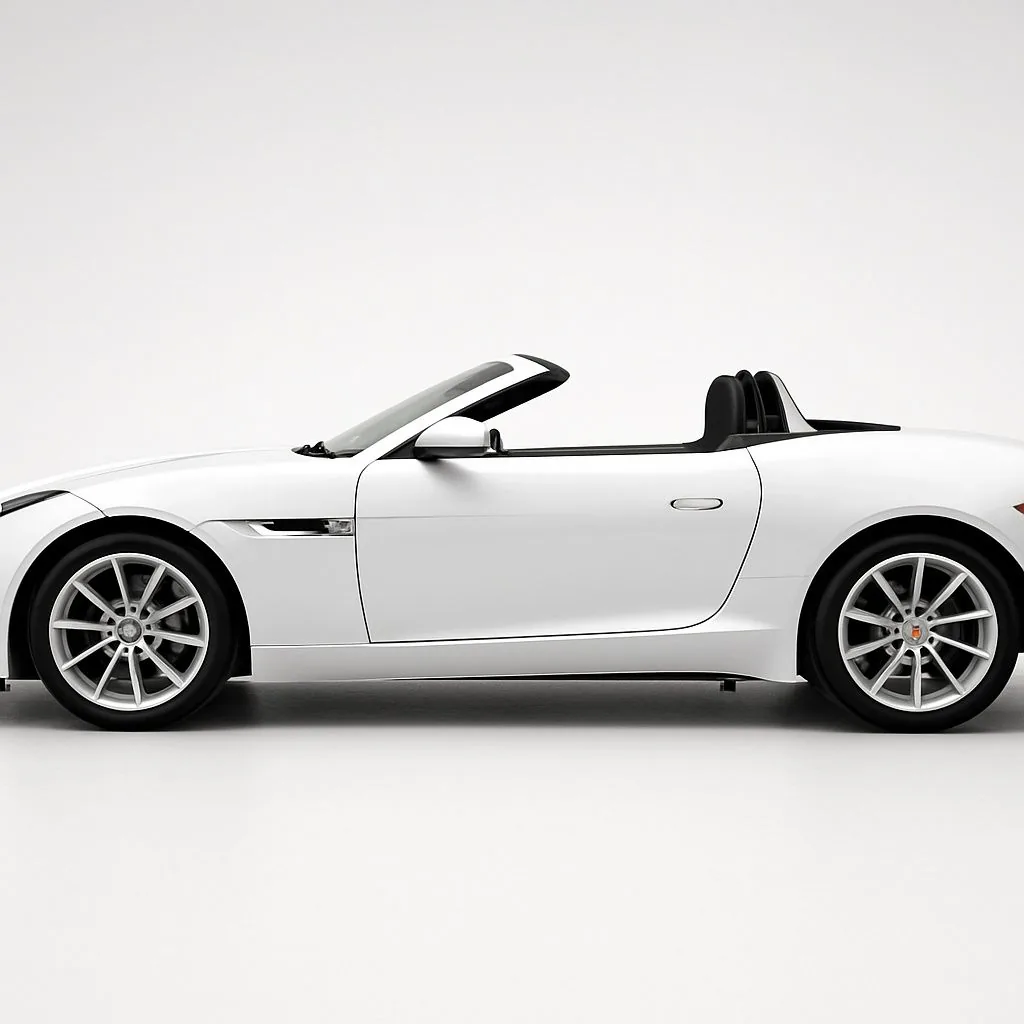 Ceramic Precut Sides Only Tint Kit for Jaguar F Type Convertible 2013-2024
