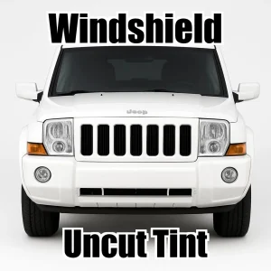 Xfinity Uncut Windshield Only Tint Kit for Jeep Commander 2006-2011