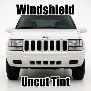 Xfinity Uncut Windshield Only Tint Kit for Jeep Grand Cherokee 1993-1998