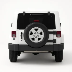 Xfinity Precut Rear Only Tint Kit for Jeep Wrangler 2 Door 2007-2010