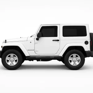 Ceramic Precut Sides Only Tint Kit for Jeep Wrangler 2 Door JK 2018-2018