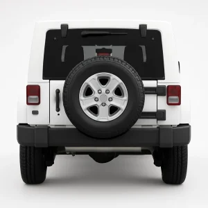 Xfinity Precut Rear Only Tint Kit for Jeep Wrangler 2 Door JK 2018-2018