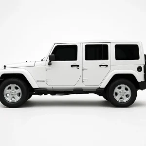 Ceramic Precut Sides Only Tint Kit for Jeep Wrangler 4 Door 2007-2010