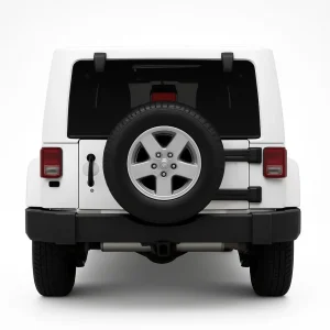 Xfinity Precut Rear Only Tint Kit for Jeep Wrangler 4 Door 2007-2010