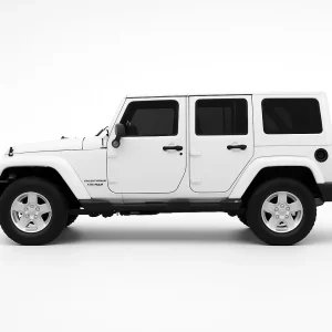 Ceramic Precut Sides Only Tint Kit for Jeep Wrangler 4 Door 2011-2017