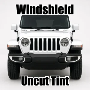 Xfinity Uncut Windshield Only Tint Kit for Jeep Wrangler 4 Door 2018-2026
