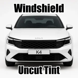 Xfinity Uncut Windshield Only Tint Kit for Kia K4 2025-2026