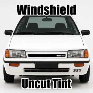 Xfinity Uncut Windshield Only Tint Kit for Mazda 323 2 Door Hatch 1986-1989