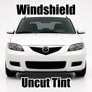 Xfinity Uncut Windshield Only Tint Kit for Mazda 3 4 Door 2004-2009