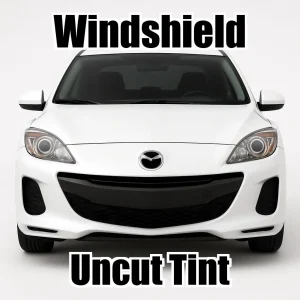 Xfinity Uncut Windshield Only Tint Kit for Mazda 3 4 Door 2010-2013
