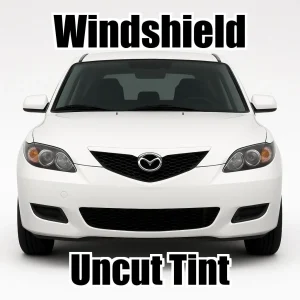 Xfinity Uncut Windshield Only Tint Kit for Mazda 3 Hatchback 2004-2009