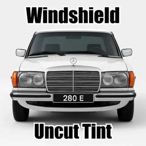 Xfinity Uncut Windshield Only Tint Kit for Mercedes 280E 1977-1981