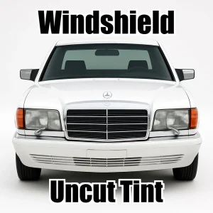 Xfinity Uncut Windshield Only Tint Kit for Mercedes 300SDL 1986-1987