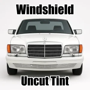 Uncut Windshield Window Tint Kit for Mercedes 300SE 1981-1991