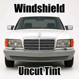 Uncut Windshield Window Tint Kit for Mercedes 430 SEL 1986-1989