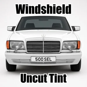 Uncut Windshield Window Tint Kit for Mercedes 500SEL 1984-1985