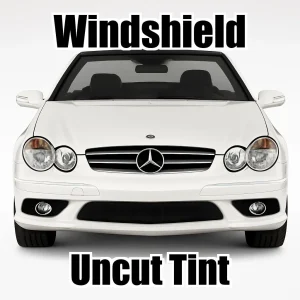 Uncut Windshield Window Tint Kit for Mercedes CLK Convertible 2004-2008
