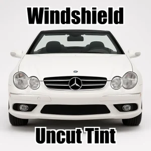Uncut Windshield Window Tint Kit for Mercedes CLK Convertible 350 2006-2010