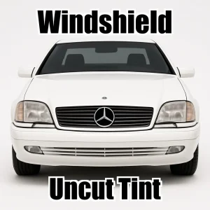Xfinity Uncut Windshield Only Tint Kit for Mercedes CL Class Coupe 600 1998-1999