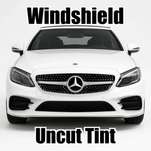 Xfinity Uncut Windshield Only Tint Kit for Mercedes C Class Cabriolet 300 43 63 2017-2023