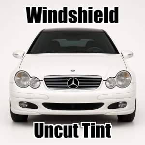 Xfinity Uncut Windshield Only Tint Kit for Mercedes C Class Coupe 230 2001-2005