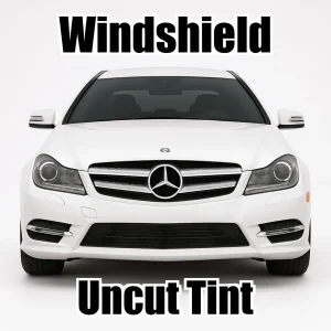 Xfinity Uncut Windshield Only Tint Kit for Mercedes C Class Coupe 350 2012-2015