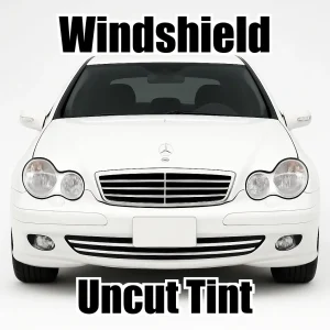 Xfinity Uncut Windshield Only Tint Kit for Mercedes C Class Sedan 2003-2007