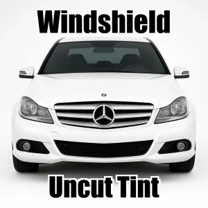 Xfinity Uncut Windshield Only Tint Kit for Mercedes C Class Sedan 200 2010-2013