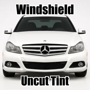 Uncut Windshield Window Tint Kit for Mercedes C Class Sedan 230 2008-2013