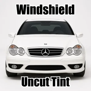 Xfinity Uncut Windshield Only Tint Kit for Mercedes C Class Sedan 55 AMG 2005-2006