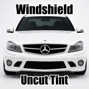 Xfinity Uncut Windshield Only Tint Kit for Mercedes C Class Sedan 63 AMG 2008-2014
