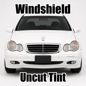 Xfinity Uncut Windshield Only Tint Kit for Mercedes C Class Sedan Kompressor 1999-2001
