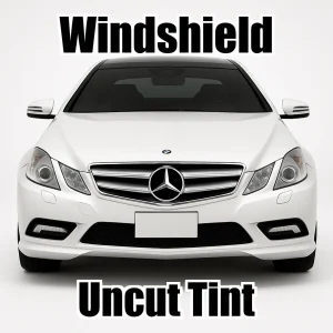 Xfinity Uncut Windshield Only Tint Kit for Mercedes E Class Coupe 550 2011-2017