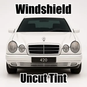 Uncut Windshield Window Tint Kit for Mercedes E Class Sedan 420 1996-1997