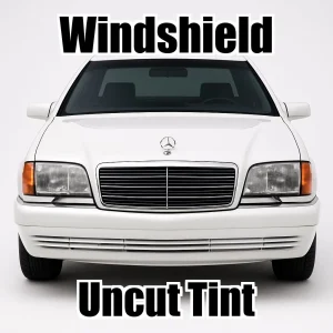 Xfinity Uncut Windshield Only Tint Kit for Mercedes S Class 320 Short 1994-1999