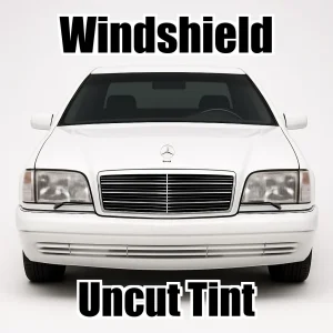 Xfinity Uncut Windshield Only Tint Kit for Mercedes S Class 420 Long 1994-1999