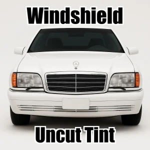 Xfinity Uncut Windshield Only Tint Kit for Mercedes S Class 500 Long 1994-1999