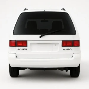 Xfinity Precut Rear Only Tint Kit for Mitsubishi Expo 1991-1996