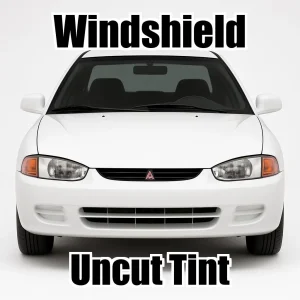 Xfinity Uncut Windshield Only Tint Kit for Mitsubishi Mirage 2 Door 1997-2002
