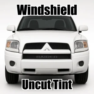 Xfinity Uncut Windshield Only Tint Kit for Mitsubishi Raider Extended Cab 2006-2010